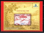 Stamps Spain -  Edifil  4512 SH  Exposición Filatélica Nacional Exfilna 2009. Irún.  