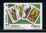 Stamps Spain -  Edifil  4513  América-UPAEP. La Baraja Española.  