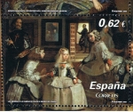 Stamps Spain -  Edifil  4519 A  Velázquez. Emisión conjunta España-Austria.  