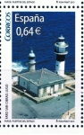 Stamps Spain -  Edifil  4594 E  Faros 2010.  