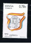 Stamps Spain -  Edifil  4602   América-UPAEP. Símbolos Nacionales.  