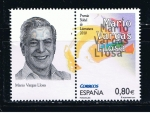 Stamps Spain -  Edifil  4672  Personajes. Mario Vargas Llosa.  