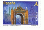 Stamps Spain -  Edifil  4681  Arcos y puertas monumentales.  