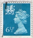 Stamps United Kingdom -  776 - Elizabeth II, emisón de Pais de Gales