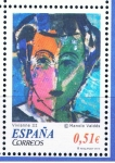 Stamps Spain -  Edifil  4739 D  Arte Contemporáneo. Manolo Valdés.  