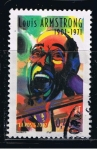 Stamps France -  Louis Armstrong 1901-1971