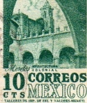 Stamps Spain -  mexico