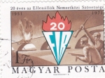 Stamps Hungary -  20 Aniversario de la resistencia de Nemzetközi 