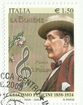 Stamps Italy -  Puccini