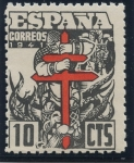 Stamps Spain -  ESPAÑA 948 PRO TUBERCULOSOS 1941