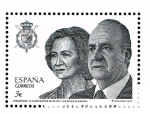 Stamps Spain -  Edifil  4829  75 cumpleaños de SS.MM. los Reyes de España.  