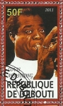 Stamps : Africa : Djibouti :  Louis Armstrong