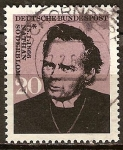 Stamps Germany -  Centenario del nacimiento de Nathan Soderblom (teólogo y arzobispo de Suecia).