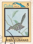 Stamps Cuba -  Mimus polyglottos- AVES CUBANAS