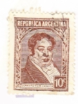 Stamps : America : Argentina :  arnaldino rivadavia