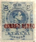 Stamps Spain -  25 céntimos 1920