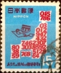 Stamps Japan -  Intercambio 0,50 usd 15 yenes 1968