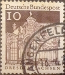 Stamps Germany -  Intercambio 0,20 usd 10 pf 1967