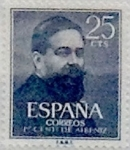 Stamps Spain -  25 céntimos 1960