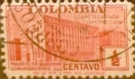 Stamps Colombia -  Intercambio 0,20 usd 1/2 cents. 1940