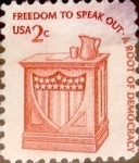 Stamps United States -  Intercambio 0,20 usd 2 cents. 1977