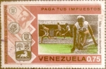 Stamps Venezuela -  Intercambio dm1g3 0,30 usd 75 cents. 1974