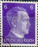 Stamps Germany -  Intercambio ma2s 0,20 usd 6 pf. 1941