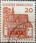 Stamps Germany -  Intercambio 0,20 usd 20 pf. 1965