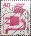 Stamps Germany -  Intercambio 0,20 usd 40 pf. 1972