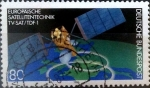 Stamps Germany -  Intercambio cxrf2 0,30 usd 80 pf. 1986