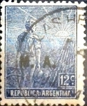 Stamps Argentina -   12 cents. 1912