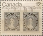 Stamps Canada -  Intercambio 0,20 usd 12 cents. 1978