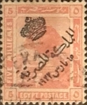 Stamps Egypt -  Intercambio 0,20 usd 5 miles. 1922