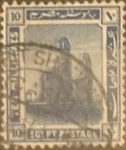 Stamps Egypt -  Intercambio 0,20 usd 10 miles. 1921