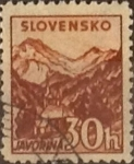 Stamps Slovakia -  Intercambio 0,25 usd 30 h. 1940