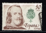 Stamps Spain -  Felipe IV