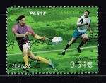 Stamps France -  Rugby    Passe