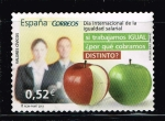 Stamps Spain -  Día de la igualdad salarial