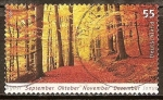 Stamps Germany -  Las cuatro estaciones, otoño.