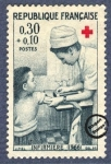 Stamps France -  Enfermera (1966)