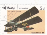 Stamps Vietnam -  ND.29C 1-avión de combate