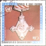 Stamps Equatorial Guinea -  Intercambio 0,20 usd 50 ek. 1980