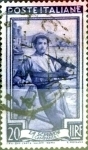 Stamps Italy -  Intercambio 0,20 usd 20 liras 1950