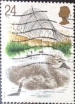 Stamps United Kingdom -  Intercambio 0,50 usd 24 p. 1993