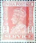 Stamps India -  Intercambio 0,40 usd 2 a. 1939