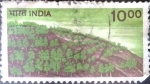 Stamps India -  Intercambio 0,40 usd 10 r. 1984