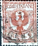 Stamps Italy -  Intercambio 0,35 usd 2 cent. 1901