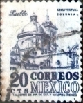 Stamps Mexico -  Intercambio 0,20 usd 20 cent. 1950