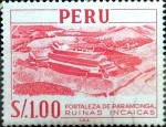 Stamps Peru -  Intercambio 0,30 usd 1 sol 1966