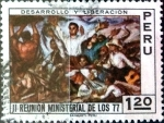 Stamps Peru -  Intercambio cxrf 0,20 usd 1,20 soles 1971